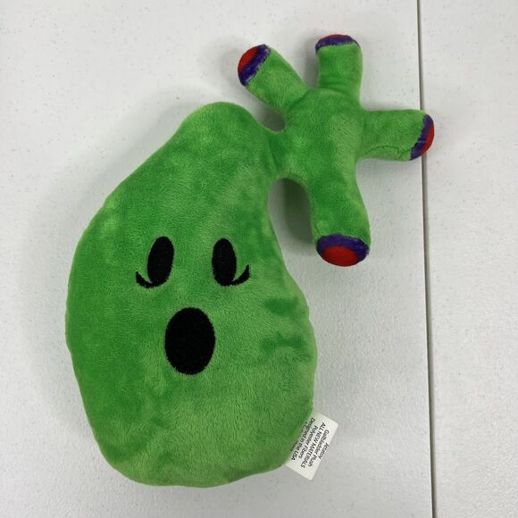 Attatoy Gallbladder Plush Body Organ Stuffed Toy Complete with Gallstones - Picture 2 of 10